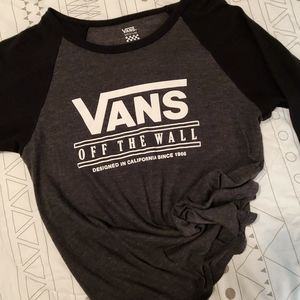 Vans 3/4 sleeve shirt